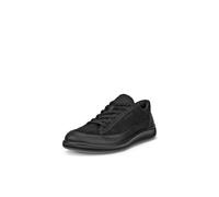 ECCO Soft Zero Black Regular Width Baskets pour femme, noir, 5.5