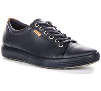 ECCO Souple 7 W Sur 430003 21038 Contraste Long Dentelle Basket Marine Femmes UK