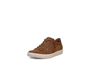 ECCO Women's Classic Sneaker W, Camel Pure Silver Heavy, 42 EU