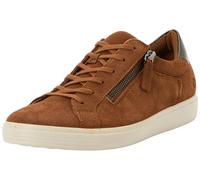 ECCO Women's Classic Sneaker W, Camel Pure Silver Heavy, 43 EU