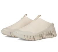 ECCO Women's Gruuv Slip on Sneaker, Gravel/Limestone, 6-6.5