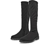 ECCO Womens Metropole Vienna Knee-High Boots Black