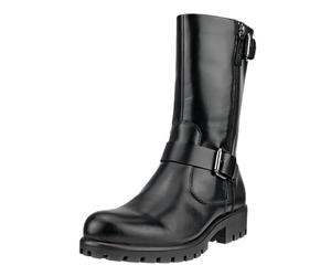 ECCO Women's Modtray Moto Boot Mid Calf, Noir, 2/2.5 UK