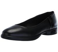 ECCO Women's Sculpted Luxe Ballerina Ballet Flat, Noir, 6/7 UK