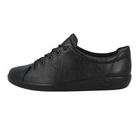 ECCO Baskets Soft 2.0 Tie – Femme – Noir – Semelle noire – Taille 35