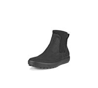 ECCO Women's Soft 7 Tred Chelsea Boots, Black Oiled Nubuck, 8.5 UK