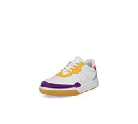 ECCO Women's Street Court Sneaker, Multicolor Mango, 6-6.5