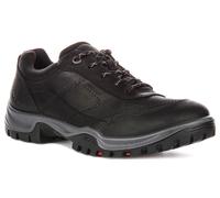 Ecco Xpedition Cuir Imperméable à Lacets Extérieur Hommes Baskets en Noir 8 - 12