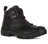 Ecco Xpedition En Daim Botte De Randonnée À Lacets Pour Homme En Noir UK 7 - 11