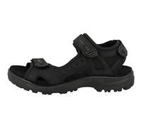 ECCO Yucatan Plus W Sandale pour homme, Noir, 44 EU