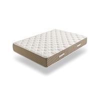 ECCOX - Matelas Mousse à Mémoire Luxury Onix - Hauteur 27 cm - Matelas viscoélastique Multicouche - Noyau HR Haute densité - Rembourrage Visco + Supersoft - Fermeté Moyenne-élevée (140x180 cm)