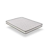 ECCOX - Matelas Visco Luxury Aloe Vera 120 x 200 cm fermeté Moyenne Hauteur 16 cm +/-2 Visco-élastique + Supersoft 2 cm avec Traitement Aloe Vera Fonction Anti-microbienne Naturelle.