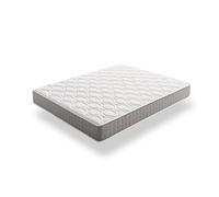 ECCOX - Matelas viscoélastique Luxury Cool - Hauteur 26 cm - Cœur HR Zigzag Nature Haute Densité - Rembourrage Supérieur Continué en ViscoGel + Supersoft + Strech - Fermeté Moyen-Haute (100 x 190 cm)