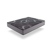 ECCOX - Matelas viscoélastique Luxury Graphène Night Confort - Hauteur 30 cm - Noyau en mousse haute densité Bio Confort Plus - Fermeté moyenne-haute - Adaptabilité et confort maximales (160 x 200 cm)