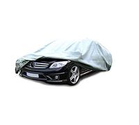 ECD Germany Bâche de Protection Voiture - L 482 x 178 x 119 cm - Housse Protection Auto - Tissu Non Tissé Respirant avec Élastiques - Résistant UV - Protection Contre Saleté Givrage