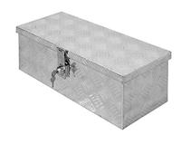 ECD Germany Caisse de Transport en Aluminium - 57 x 22 x 19 cm - 21 Litres - Valise Coffre de Rangement Boîte à Outils - Verrouillage avec 2 Clés - Stockage Matériaux - Résistant à la Corrosion