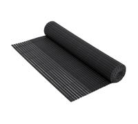 ECD Germany Canisse en PVC, 100x1000 cm (2x 5m), Anthracite, Brise Vue Natte pour Jardin Balcon, Clôture de Protection Visuelle