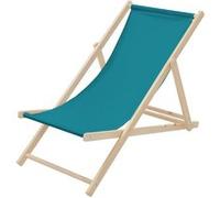 Chaise Longue Pliante Chilienne en Bois de Pin, Vert Foncé, Dossier Réglable,