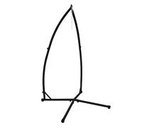 Salon de jardin acier noir 1 personnes