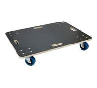 ECD Germany Chariot de transport 60x80 cm capacité 800 kg plateau roulant bois antidérapant roulettes pivotantes aide manutention déménagement diable mobile roule meuble plateforme charges lourdes Ant
