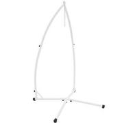 ECD Germany Châssis de Fauteuil Suspendu 208 cm Blanc en Métal Charge max. 120 kg Cadre