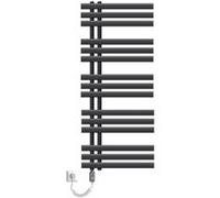 ECD Germany Design Radiateur sèche-serviettes Iron EM Electric 1200W - 500 x 1200 mm - Anthrazit G