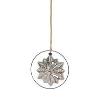ECD Germany Étoile de Noël LED Ø18 cm sur Corde 80 cm, Étoile Lumineuse Décorative G