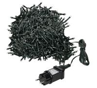 ECD Germany Guirlande Lumineuse LED Cluster Multicolore de Noël 36m 1800 LED 8 Modes avec Minuterie Intérieur/Extérieur IP44