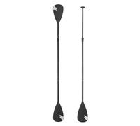 ECD Germany Pagaie de Paddle 2 en 1 Réglable pour Sup/Kayak Divisé à 4 Sections en Aluminium Rame Télescopique Pale en Plastique Ergonomique Surface Antidérapante Robuste Facile à Ranger Transporter