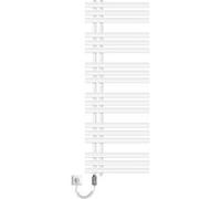 ECD Germany Radiateur de Salle de Bain Design Iron EM Electrique avec Résistance 1200 W - Weiß