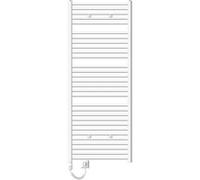 ECD Germany Radiateur de salle de bain électrique 900W - 750 x 1800 mm - blanc - droit Weiß