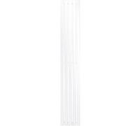 ECD Germany Radiateur Sèche-Serviettes Stella vertical - 260 x 1800 mm - Blanc - Design Blanc