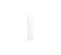 Radiateur Stella Non Electrique - 370 x 1400 mm - Blanc - Connexion Central -