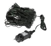 Unbekannt Réseau de lumière 160 LED Blanc Chaud 2x1m Éclairage pour extérieur et intérieur Décoration de Jardin Lampe Guirlande Lumineuse Rideau Lumineux