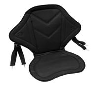 ECD Germany Siège de Kayak - Réglable - 62 x 43 cm - Chaise avec Sangles de Fixation - pour Stand Up Paddle Board - Coussin de Bateau
