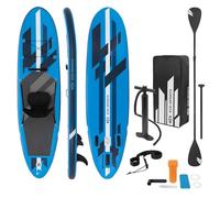 Stand up paddle Ecd Germany Surfboard stand up paddle sup 120kg 305cm gonflable bleu avec siège de kayak