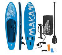 ECD Germany Stand Up Surf Paddle Board Gonflable 305/308/320/380 cm | PVC | jusqu'à 120/150 kg | Épaisseur 10/15 cm | Planche de Surf Pagaie Sac de Transport Pompe à Air | Diverses Couleurs Modèles