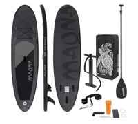 ECD Germany Stand Up Surf Paddle Board Gonflable 305/308/320/380 cm | PVC | jusqu'à 120/150 kg | Épaisseur 10/15 cm | Planche de Surf Pagaie Sac de Transport Pompe à Air | Diverses Couleurs Modèles