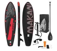 ECD Germany Stand Up Surf Paddle Board Gonflable 305/308/320/380 cm | PVC | jusqu'à 120/150 kg | Épaisseur 10/15 cm | Planche de Surf Pagaie Sac de Transport Pompe à Air | Diverses Couleurs Modèles