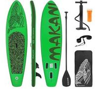ECD Germany SUP Board Stand Up Paddle Surf Gonflable Makani | 320 x 80 x 15 cm | charge Grün G