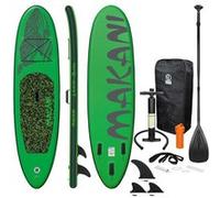 ECD Germany SUP Board Stand Up Paddle Surf Gonflable Makani 320 x 82 x 15 cm charge Vert G