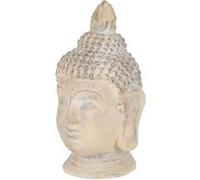 ECD Germany Tête de Bouddha Statue Sculpture Décoration Feng Shui Pierre Artificielle Multicolore G