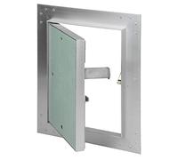 ECD Germany Trappe de Révision Visite 150 x 200 mm - Plaque de Plâtre 12,5mm - Porte Mur de Maintenance Panneau Volet d´Inspection Nettoyage Entretien de Accès Contrôle 15x20cm - pour Locaux Humides