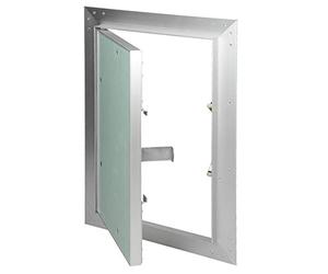 ECD Germany Trappe de Révision Visite 200 x 300 mm - Plaque de plâtre 12,5mm - Porte Mur de Maintenance Panneau Volet d´Inspection Nettoyage Entretien de Accès Contrôle 20x30cm pour locaux humides