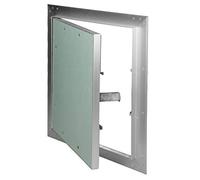 ECD Germany Trappe de Révision Visite 250 x 300 mm - Plaque de plâtre 12,5mm - Porte Mur de Maintenance Panneau Volet d´Inspection Nettoyage Entretien de Accès Contrôle 25x30cm pour locaux humides