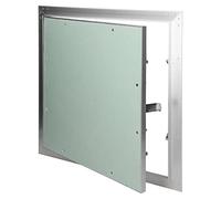 ECD Germany Trappe de Révision Visite 300 x 300 mm - Plaque de plâtre 12,5mm - Porte Mur de Maintenance Panneau Volet d´Inspection Nettoyage Entretien de Accès Contrôle 30x30cm pour locaux humides
