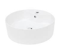 Vasque à Poser Salle de Bain - 460 x 460 mm x 155 mm - en Céramique - Rond -