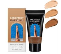 Ecdf Fond De Teint Jambes Waterproof,Ecdf Maquillage Corps,Body Coverage Perfector,Fond De Teint Essence,Long-Lasting Sweat-Proof Coverage Concealer,Pour Couvrir Le Tatouage,Longue Durée (A-Bronze)