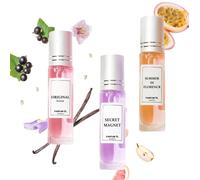 ecdf parfum phéromones Pour Femm,Eclat de femme elixir de pheromones,parfums vanille femmess,parfumes au pheromone pour femmes,miniature parfume,Roll on parfume floral (3pc-A)