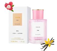Ecdf Pheromone Parfum Femme, 50ml Eclat De Femme Elixir De Pheromone, Parfum Vanille Feromone Pour Femme, Parfums D'huile De Floral Longue Durée De Pour Femmes (Litchi Vanille)